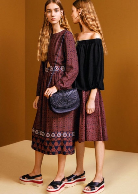 Áo ngang vai đen mango xuất xịn sz xs