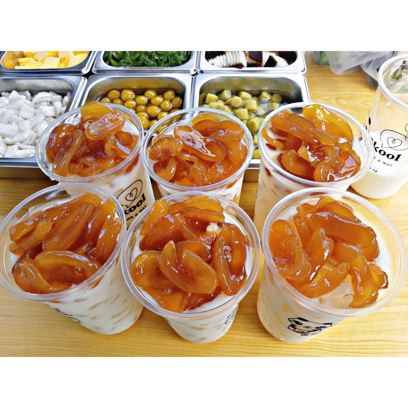 Thốt nốt rim Ngọc Giàu dẻo ngon  hộp 500gram
