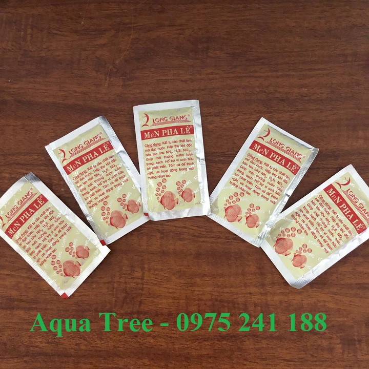 Men Pha Lê Làm Trong Nước Bể Cá