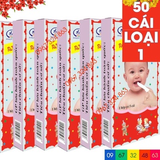 Rơ lưỡi đông fa 10 hộp 50 cái cho bé