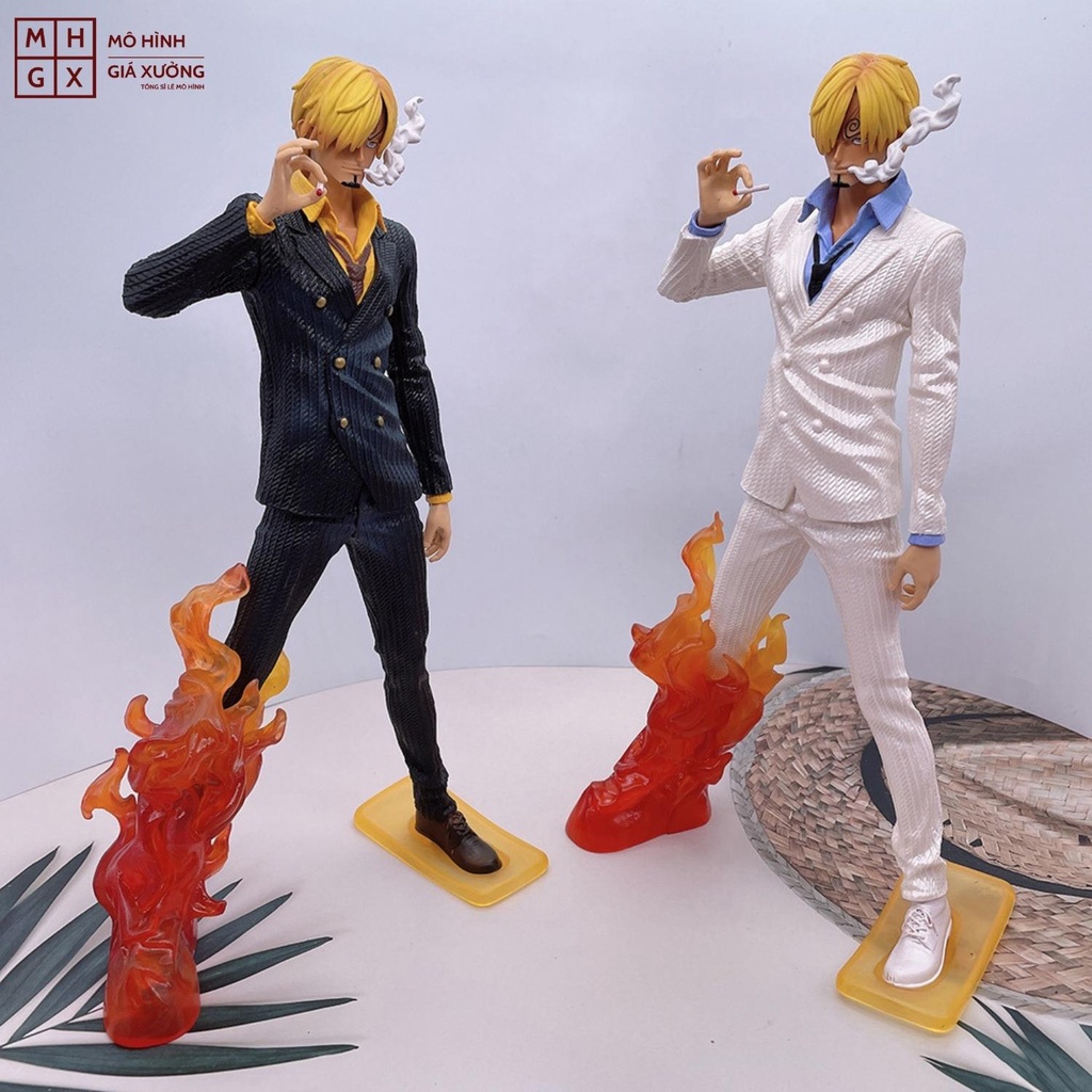 Mô hình Sanji hắc cước 16cm đế có chữ cao cấp, figure mô hình anime one piece vua hải tặc decor trang trí cực đẹp