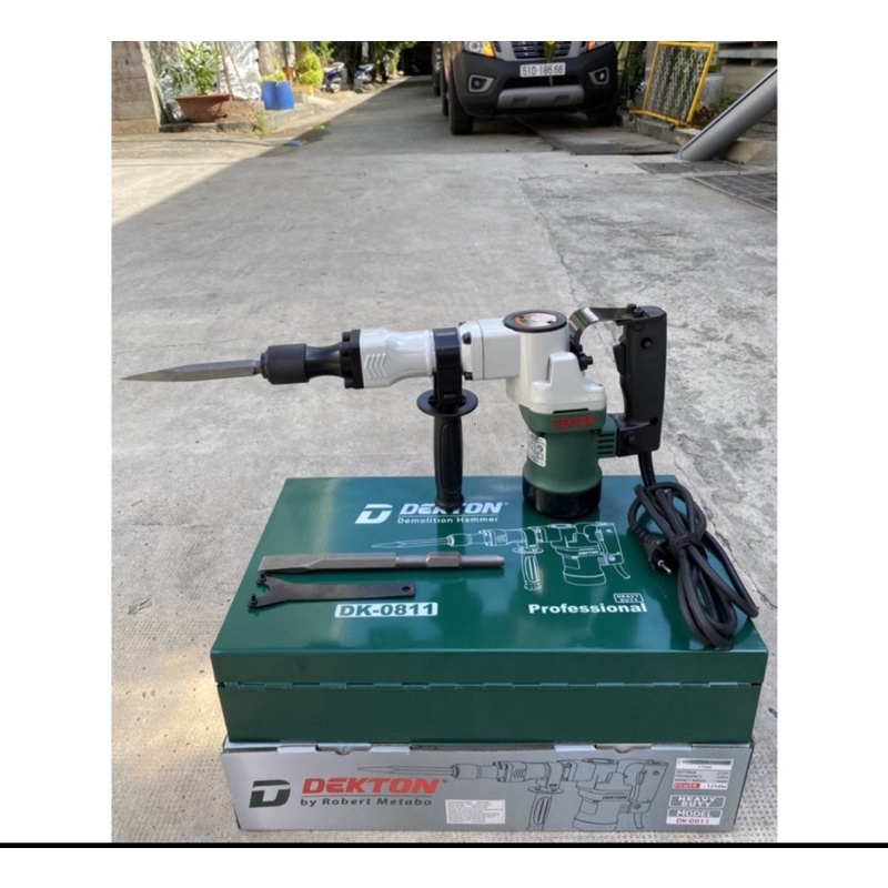 Máy đục bê tông DEKTON 17LY DEKTON DK-0811 TẶNG KÈM 2 MŨI