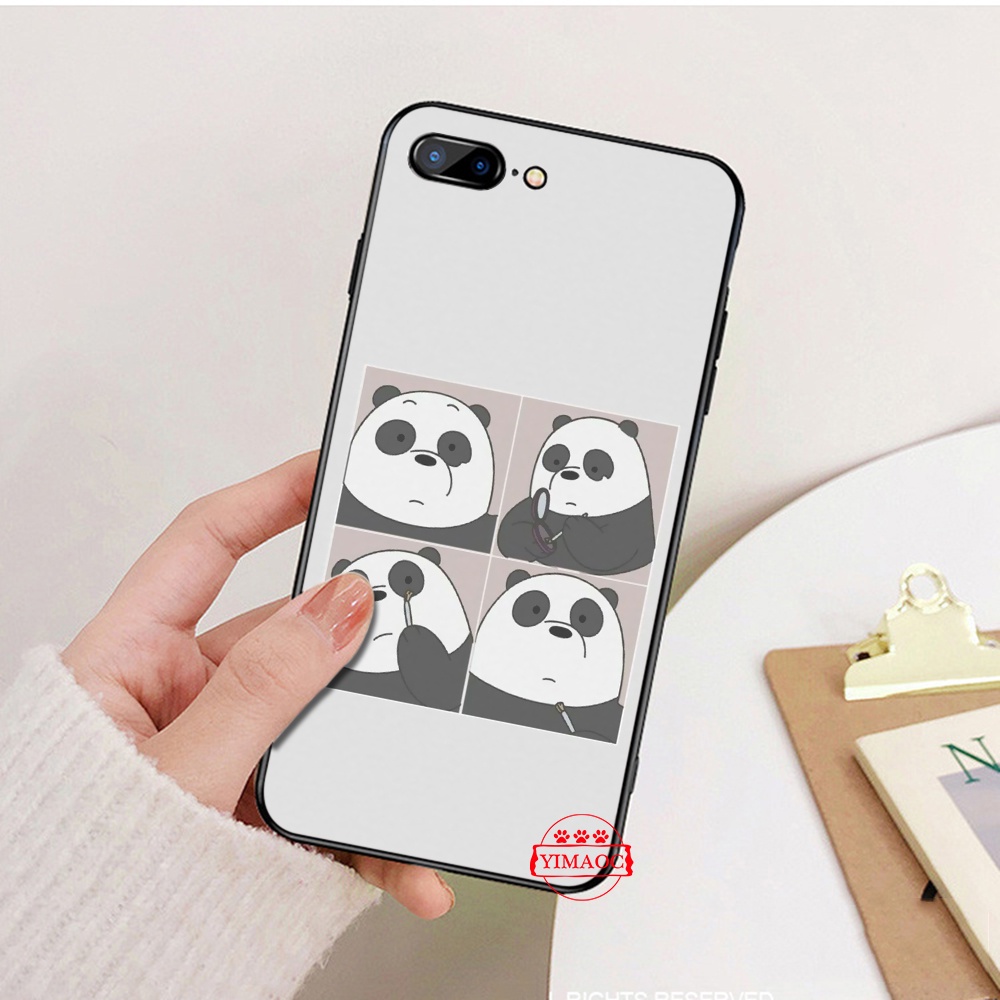 Ốp Điện Thoại Mềm Hình we bare bears Giáng Sinh 163Q Cho Oppo A3s A5 A37 Neo 9 A39 A57 A5s A7 A59 F1s A77 F3 A83 A1K A9