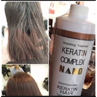 Keratin nano complex phục hồi tóc hư tổn nặng 1000ml