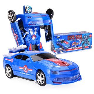 Robot biến hình ôtô Transformer cao 20cm