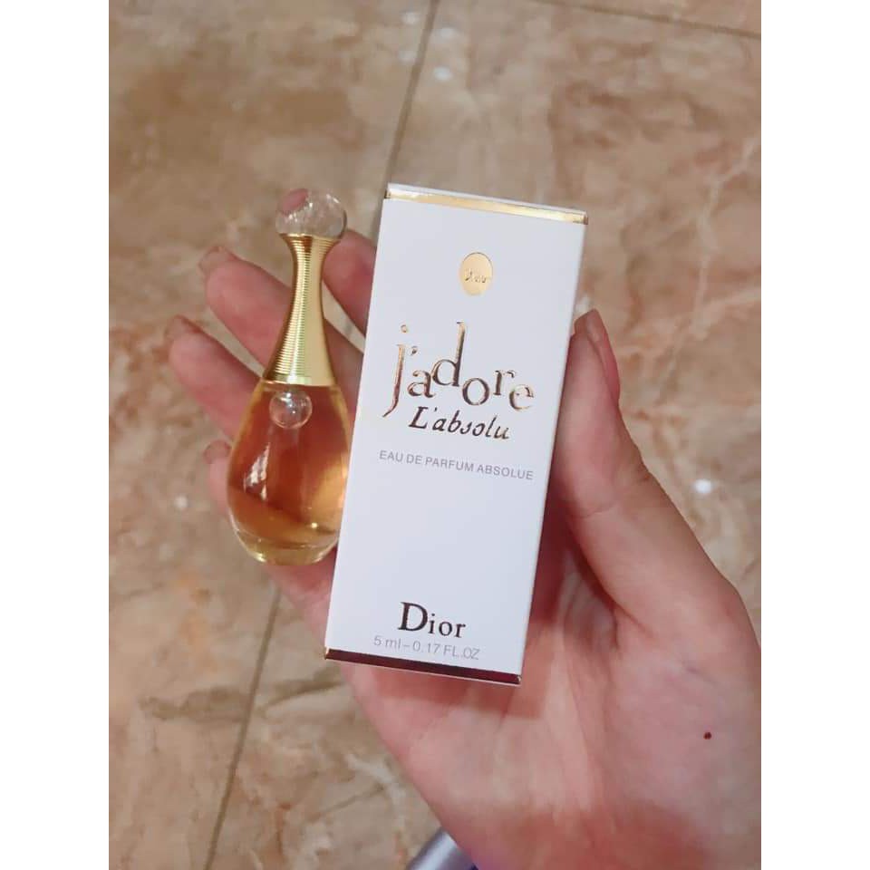 [Mã COS1901 hoàn 8% xu đơn 250K] (Mini) Nước hoa Dior J'adore L'Absolu 5ml | BigBuy360 - bigbuy360.vn