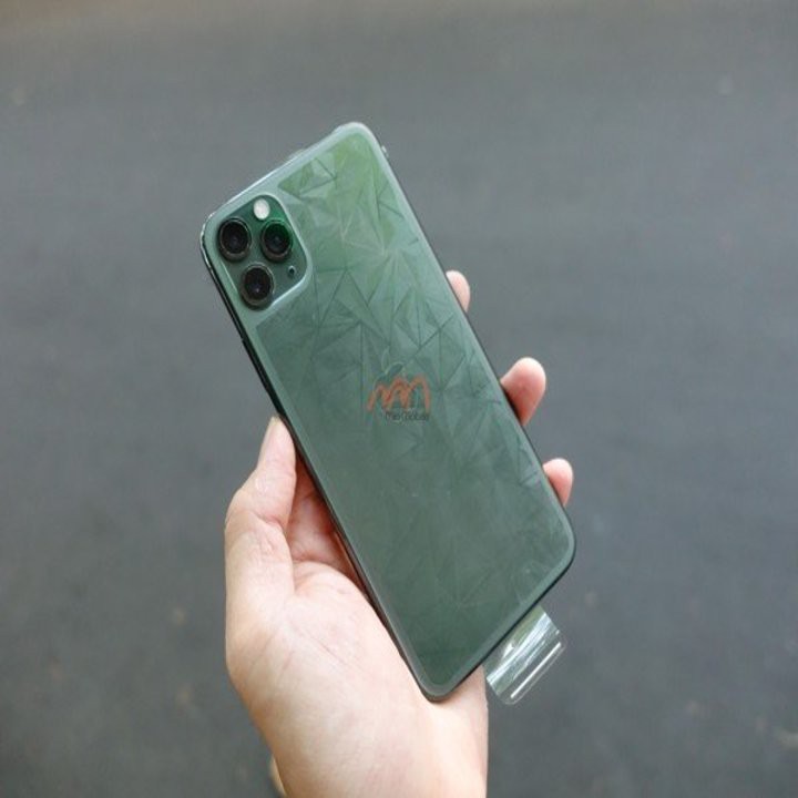 Dán lưng vân 3D kim cương iPhone 11 Pro Max