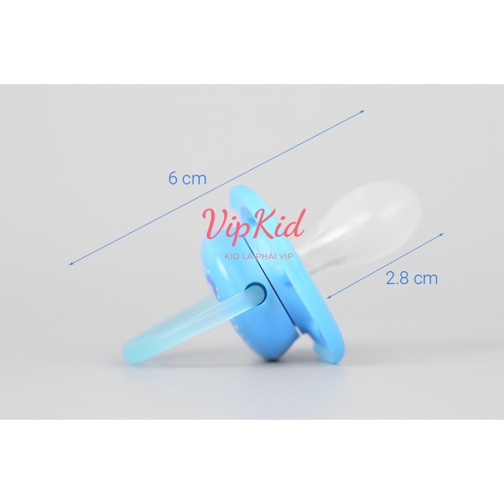 Ti giả Avent Ultra Air chỉnh nha chống vẩu, núm ti giả cho bé chính hãng Philips Avent - Vipkid