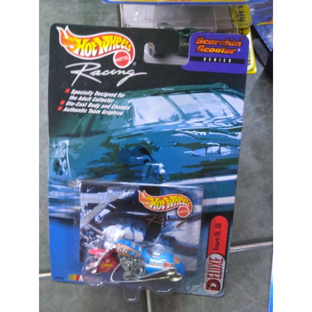 Xe Hotwheels Racing Scooter number 66