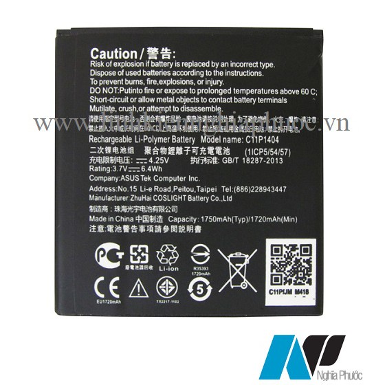 Pin Asus Zenfone 4.5/ A450
