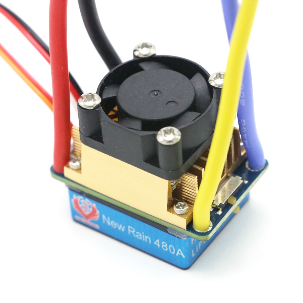 Bộ Điều Khiển Tốc Độ ESC 320A 480A ESC 5V 3A Cho Xe Ô Tô Điều Khiển Từ Xa 1/10