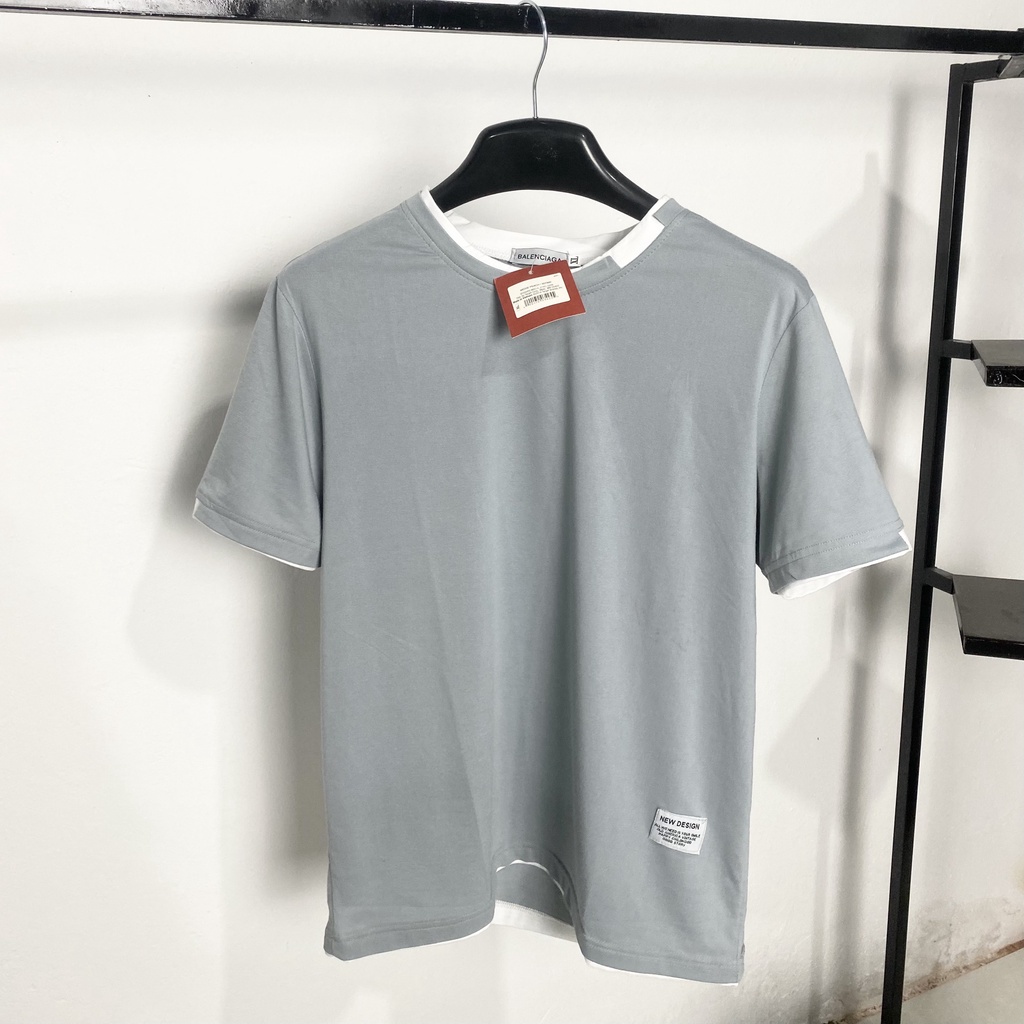 Áo thun nam, áo phông nam tay ngắn cổ tròn Unisex chất thun cotton 4 chiều mềm mại