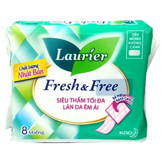 Băng vệ sinh laurier fresh & free