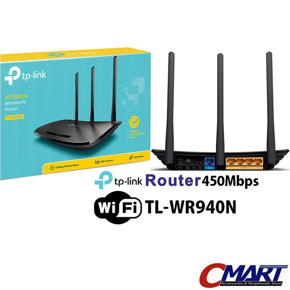 Thiết Bị Mở Rộng Wifi Không Dây Tp-link Tl-wr940n: Tplink