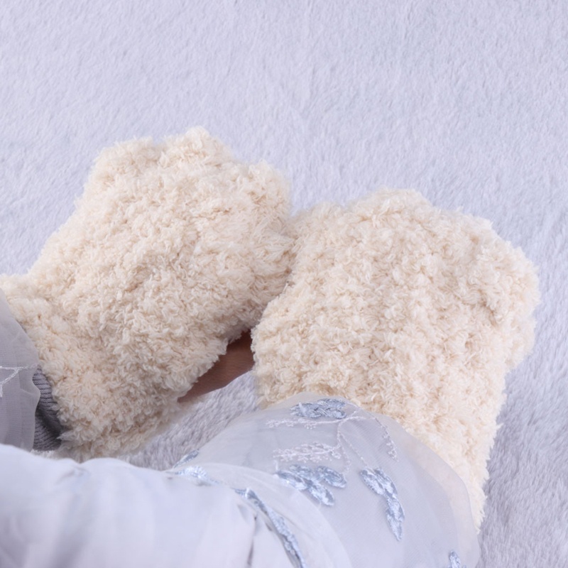 Găng Tay Bông Hình Móng Vuốt Gấu Hoạt Hình Hóa Trang Halloween