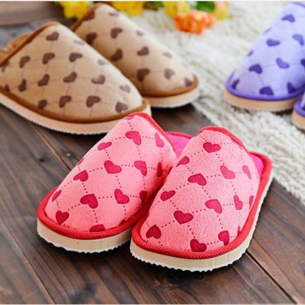 Dép bông đế chống nước nam nữ ấm áp mùa đông (D8)