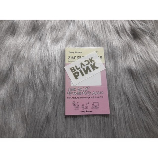Hình dán BLACKPINK trang trí điện thoại, photocard gold sticker