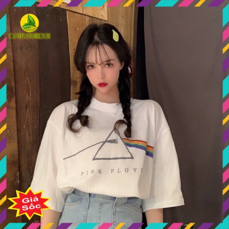 Áo Thun Tay Ngắn Form Rộng tay ngắn dáng ôm unisex In hình Cá Tính giá rẻ siêu hot . candy.store3138
