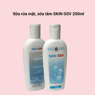 Sữa rửa mặt Skin GSV 200ml- Dành cho da dầu mụn, nhạy cảm