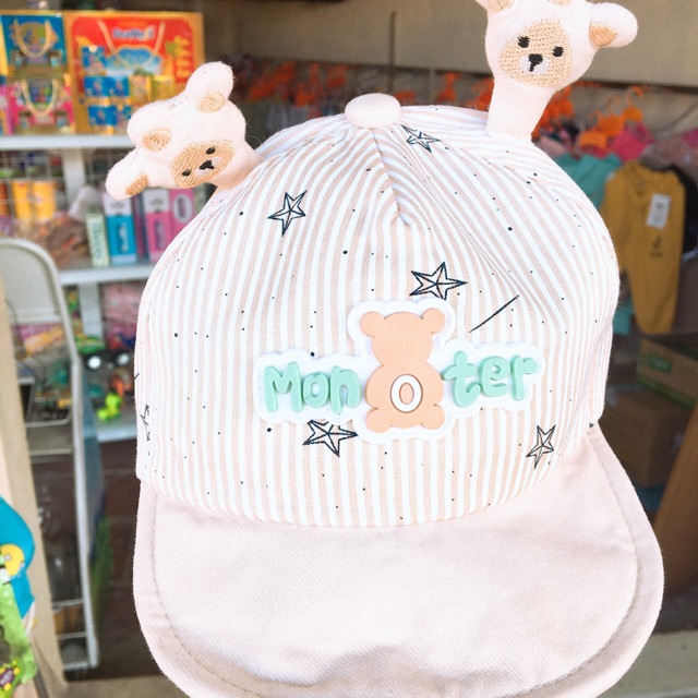 Mũ lưỡi trai cho bé từ 0-24m