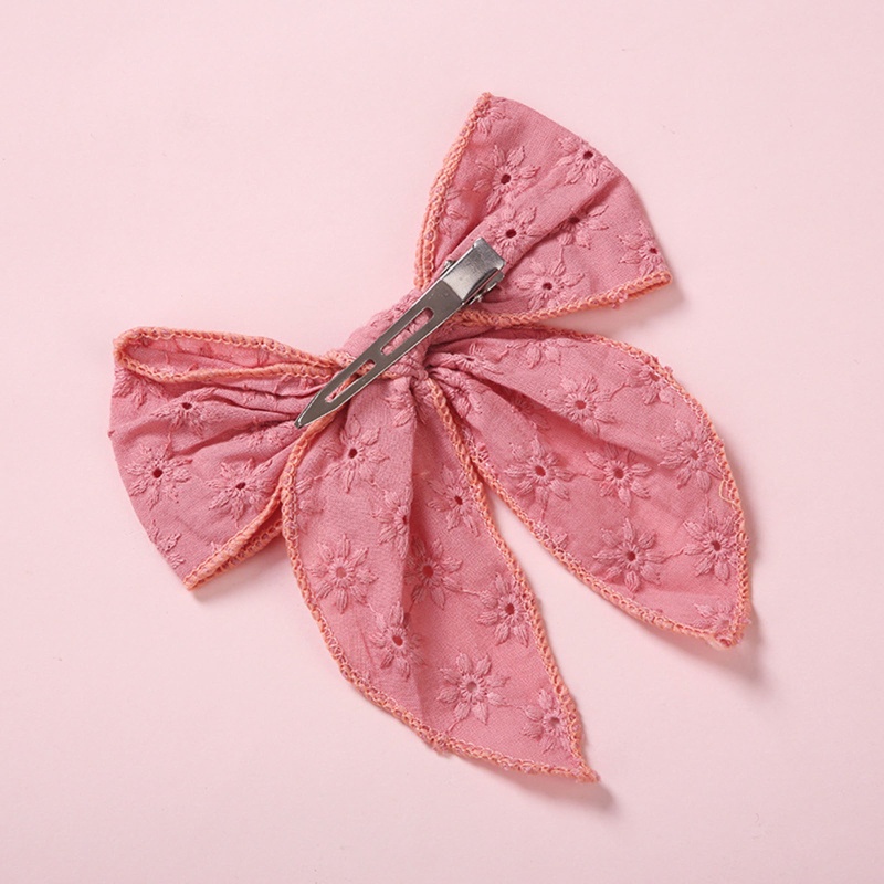 Kẹp Tóc Đính Nơ Phong Cách Hồi Giáo Dễ Thương Cho Bé Gái