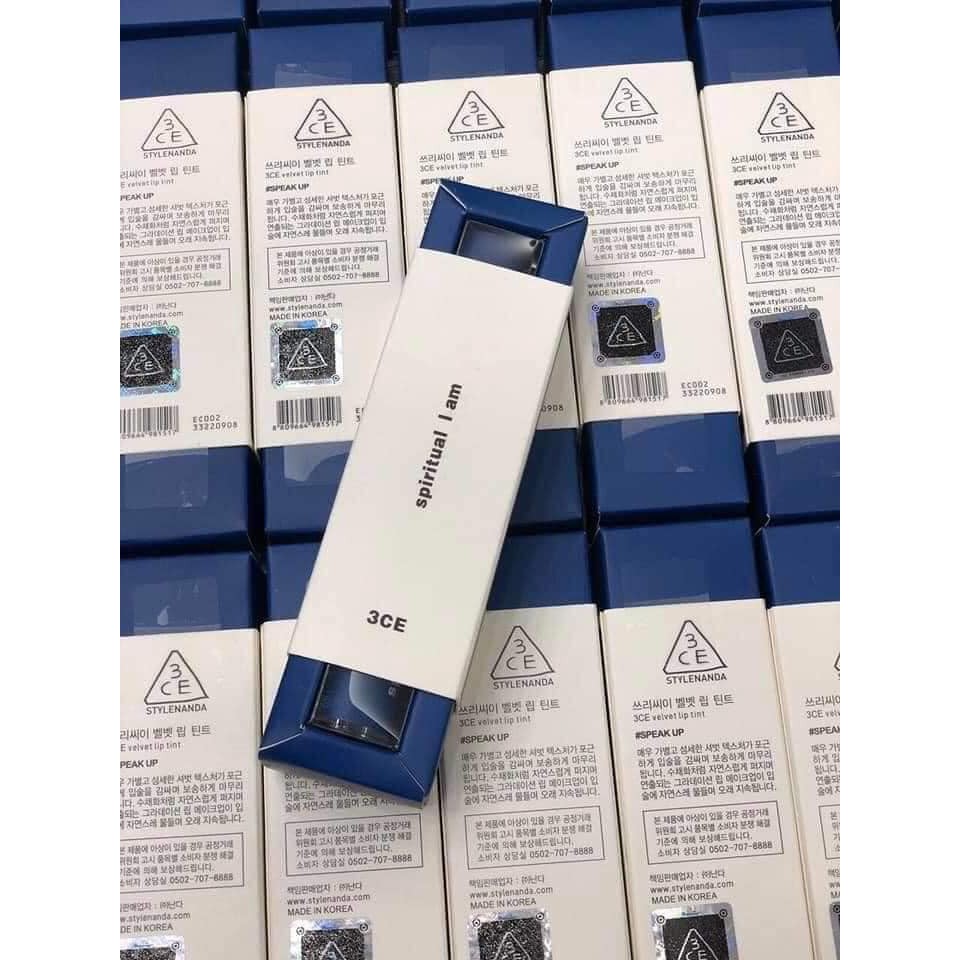 [ SON LÌ 3CE ] Son 3ce Xanh Speak Up Mùi Thơm Bao Đẹp Mới | BigBuy360 - bigbuy360.vn