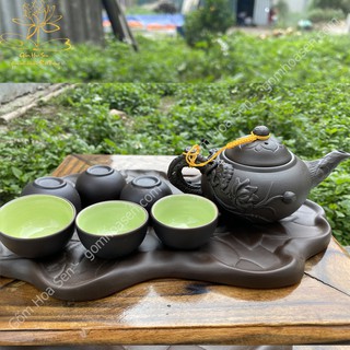 [Bát Tràng] Khay Cá Sen