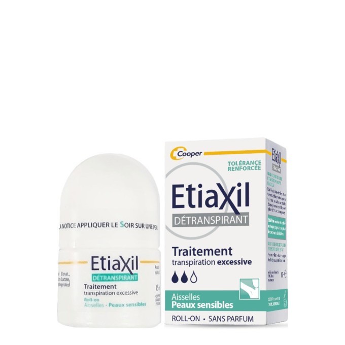 Lăn Khử Mùi ETIAXIL Detranspirant Traitement Roll-On (15ml)