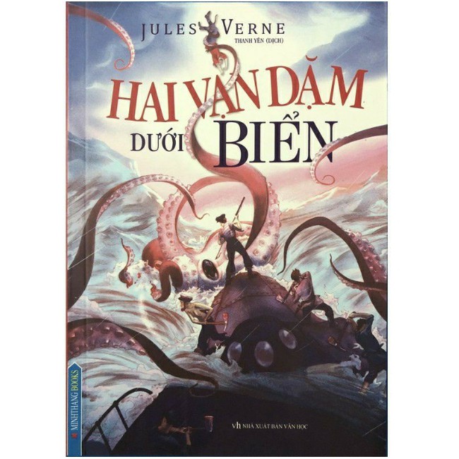 Sách - Hai Vạn Dặm Dưới Biển (bìa mềm - bìa cứng)