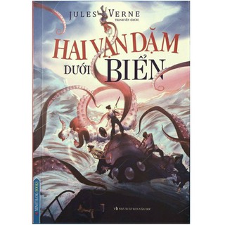 Sách - Hai Vạn Dặm Dưới Biển (bìa mềm - bìa cứng)