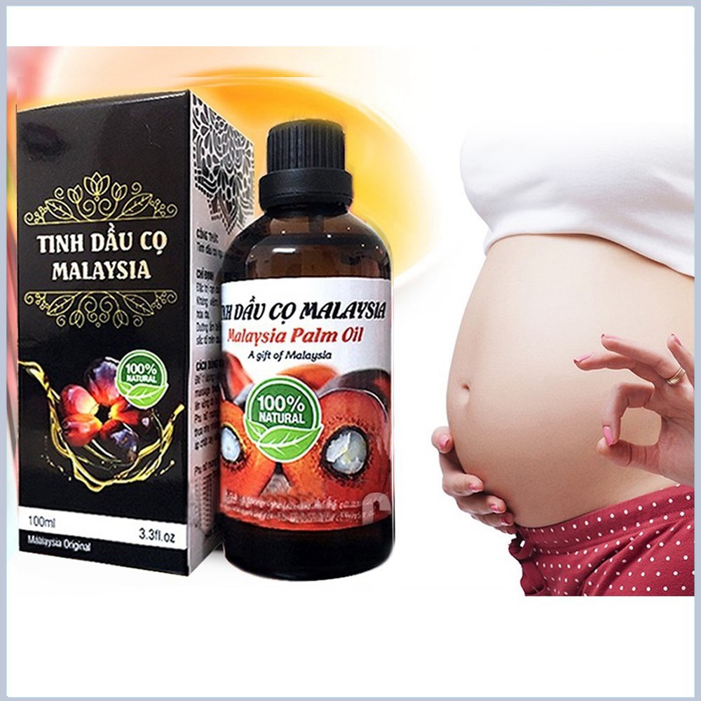 Bà bầu ❤️HỮU ÍCH❤️ Tinh Dầu Cọ Malaysia Lọ 100ml Cho Mẹ Trước Và Sau Sinh