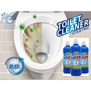 Nước Tẩy Toilet Siêu Đậm Đặc Nhật Bản - Dung Dịch Tẩy Rửa Vệ Sinh 500ml – Hàng Chính Hãng - SHOPMAUXINH