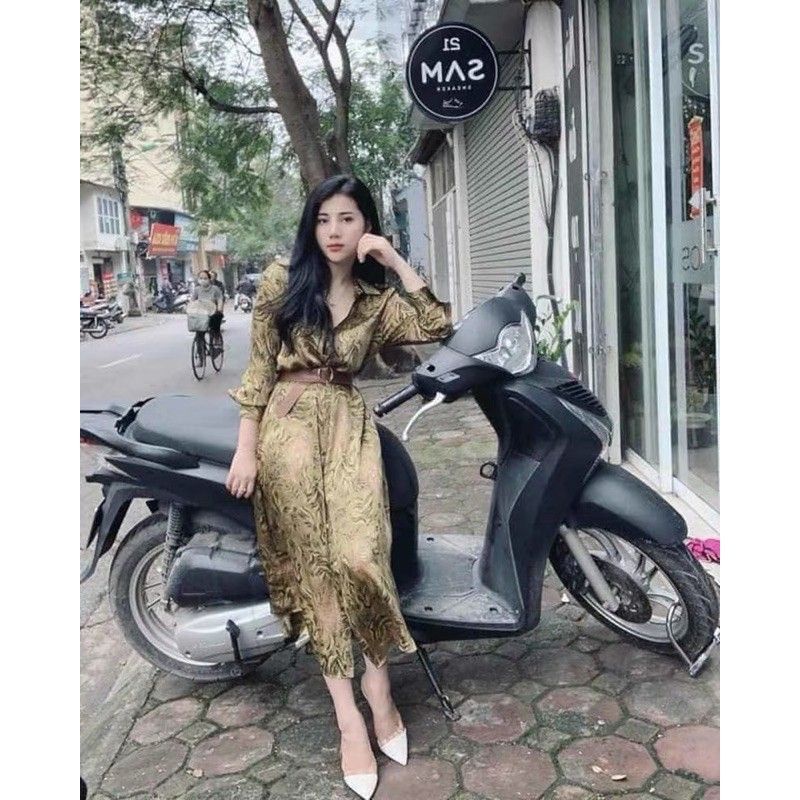 Đầm maxi Hoa Hàng Nhập Khẩu Hàn Quốc / Đầm maxi bangkok maxy Nhập Khẩu Hàn Quốc