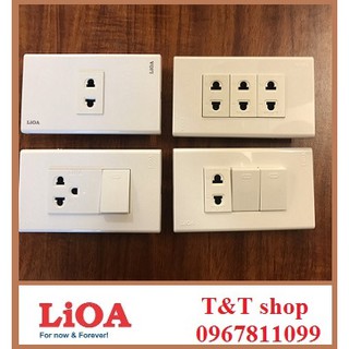 Ổ cắm kết hợp công tắc âm tường Concept Lioa
