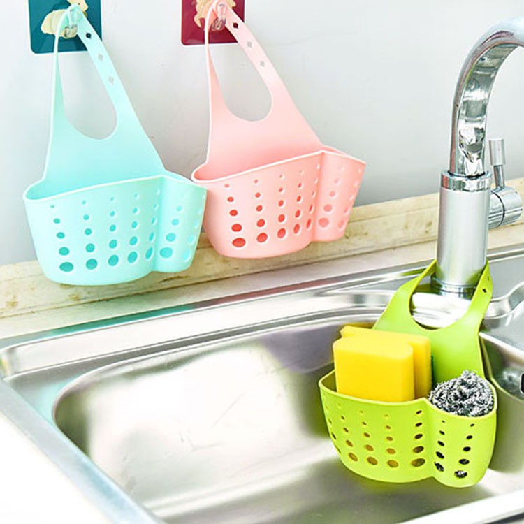 Giỏ treo đồ đa năng giá nhựa đựng đồ ở bồn rửa bát