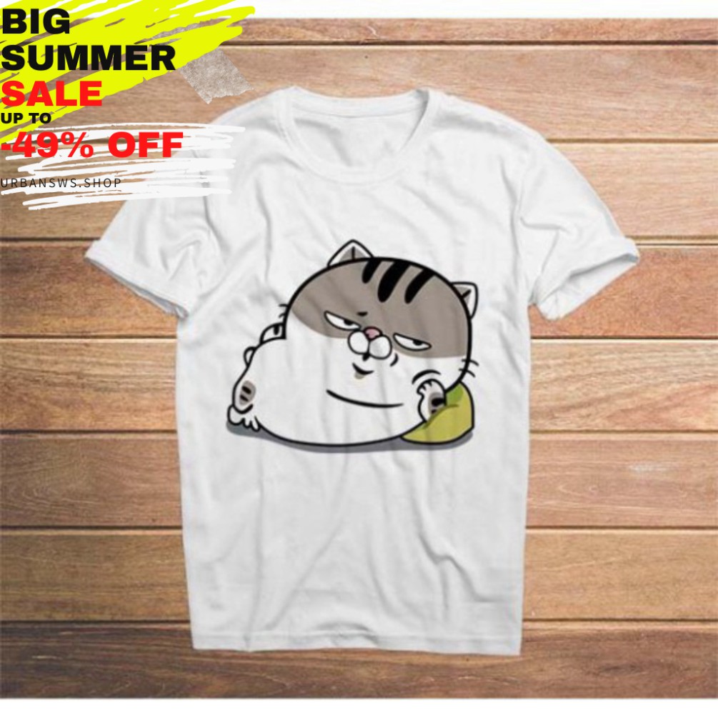 (XẢ KHO NGHỈ SHOPEE) (BIG SALE-49k)BST Áo Thun Cotton Mèo Ami Bụng Bự, Siêu Cute Trở Lại Mùa Hè 2021