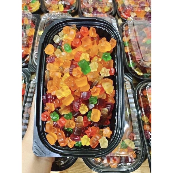 500g Kẹo dẻo chipchip nhiều hình siêu ngon