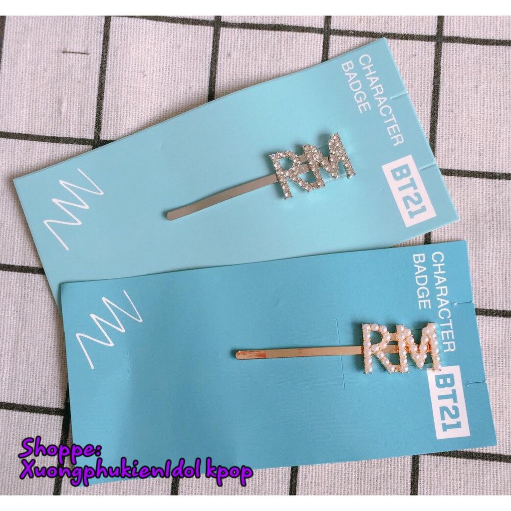 Kẹp tóc thành viên Bangtan Black Pink M5A03 L2MC