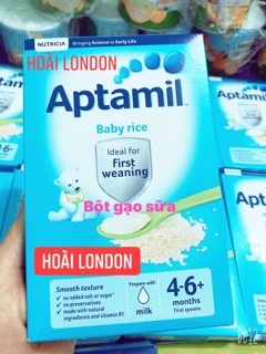 Bột(cháo)ăn dặm cho bé từ 4 tháng và trên 6 tháng ăn.