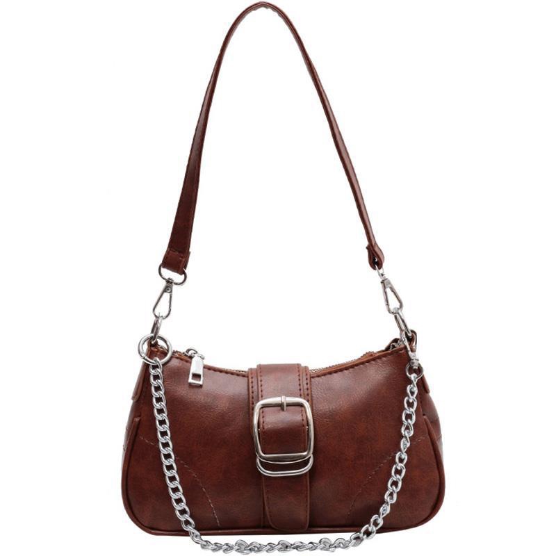 Túi đeo dưới cánh tay Hình Vuông Cỡ Nhỏ Phong Cách Phương Tây Dễ Phối Đồ Thời Trang Cho Nữ