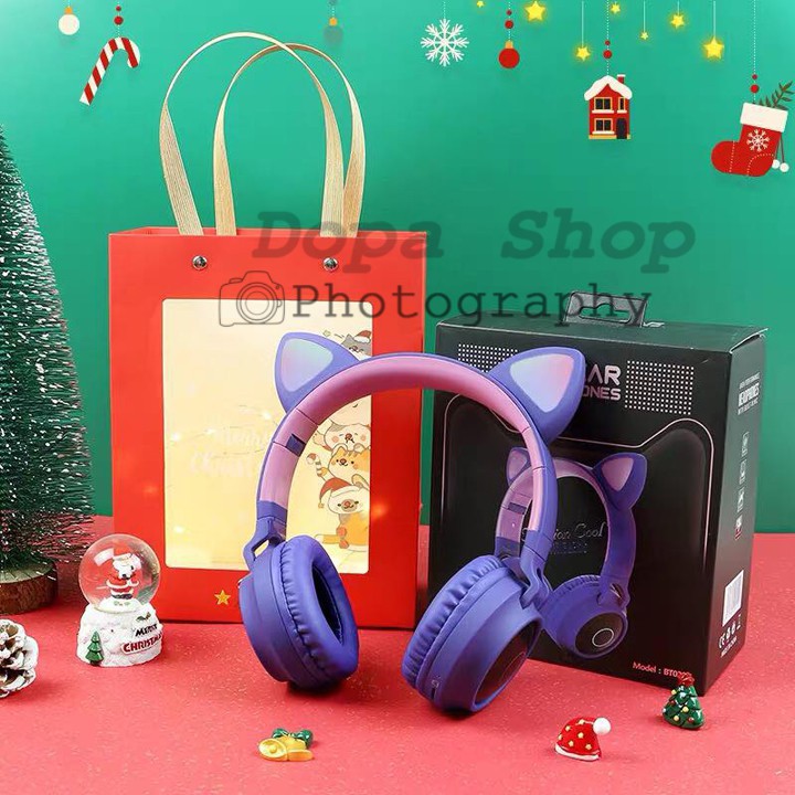 HÀNG CAO CẤP -  Tai nghe gaming tai mèo bluetooth âm thanh nổi sống động tic hợp mic tiện lợi - bảo hành 24 tháng.  - Hà | BigBuy360 - bigbuy360.vn