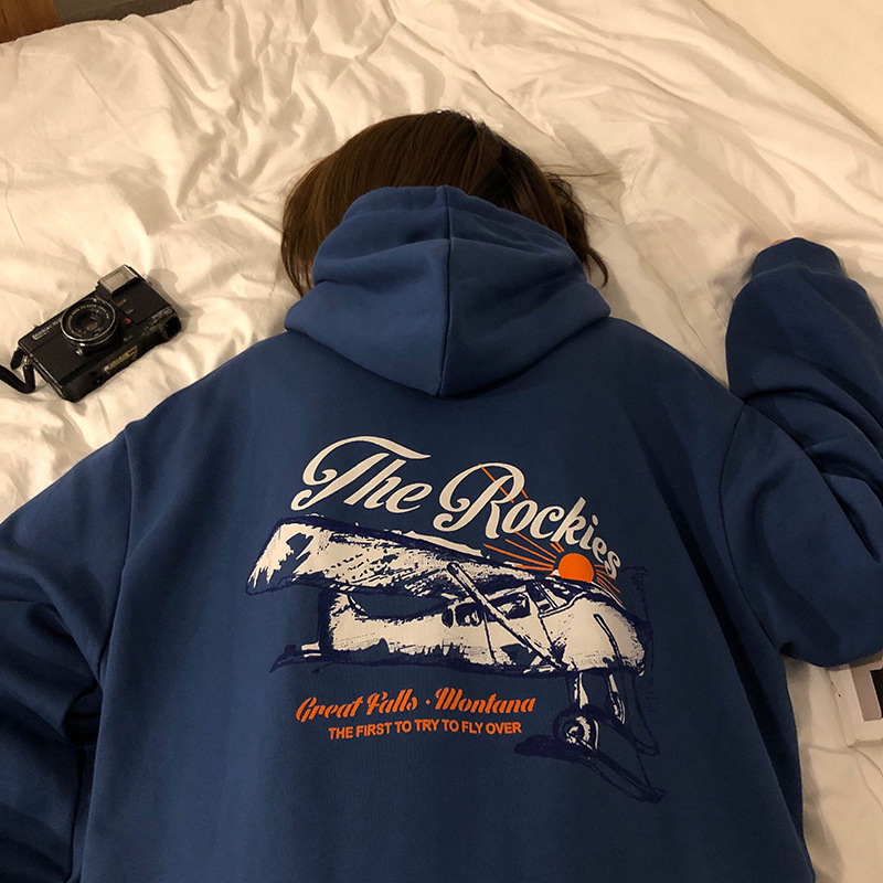 NRVP Áo Hoodie Dáng Rộng Thời Trang 2020 Cho Nữ