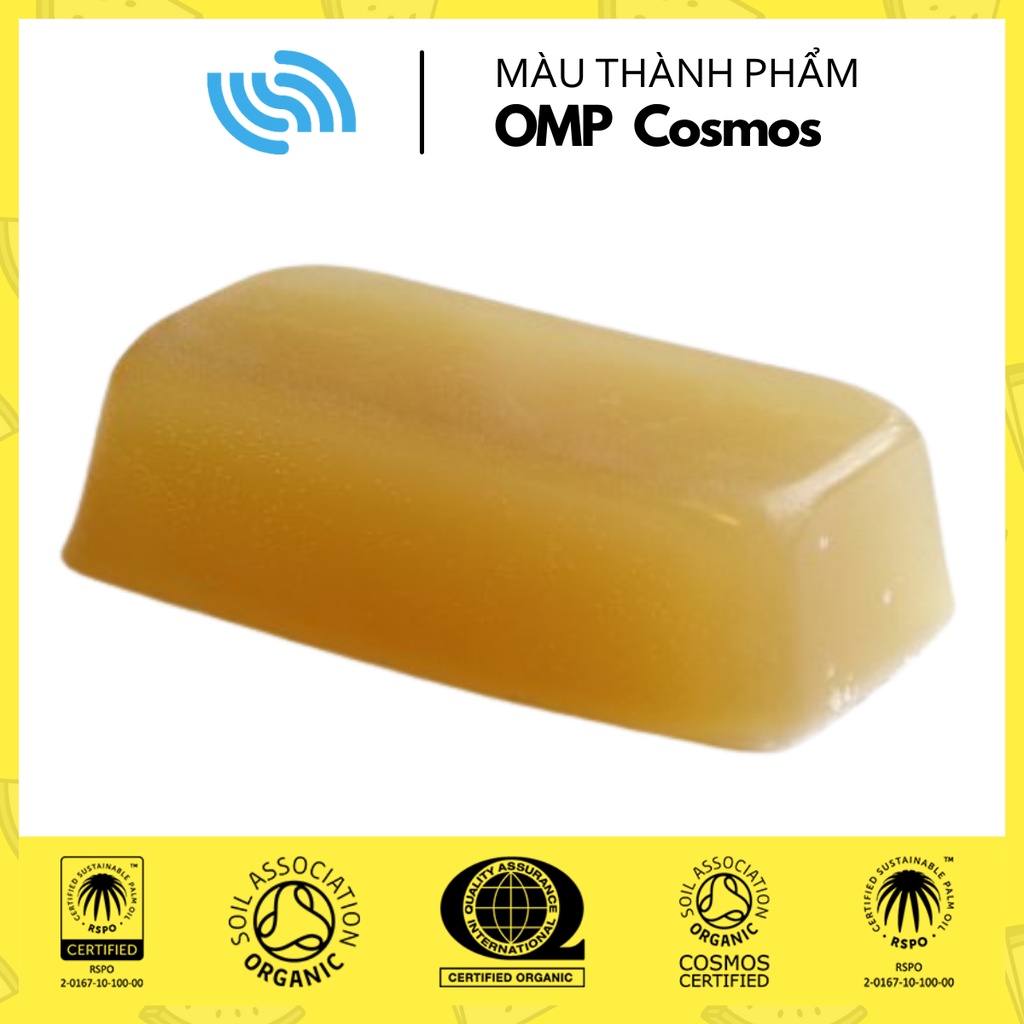 [SAMPLE 100GR] Phôi xà phòng Stephenson hữu cơ của Anh ✅ [SLS FREE] 🧽EU/ORGANIC🧽 Phôi xà phòng giàu Glycerin.