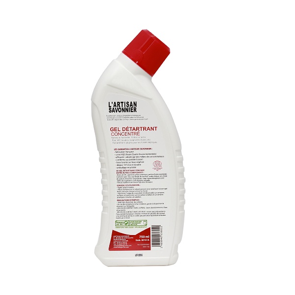 Gel tẩy rửa bồn cầu sinh học Artisan Savonnier 750ml