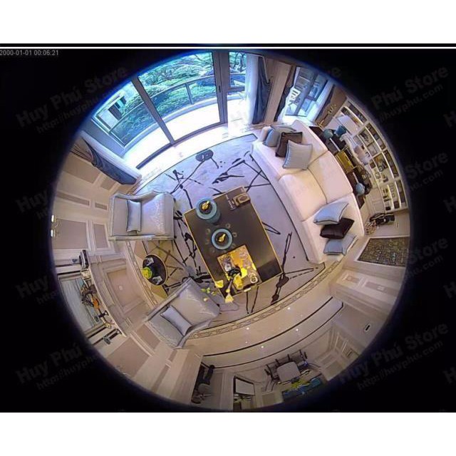 camera wifi yoose ốp trần siêu nhỏ gọn quay toàn cảnh 360 độ KÈM THẺ 64GB - 1080P - xem đêm sắc nét  . | BigBuy360 - bigbuy360.vn