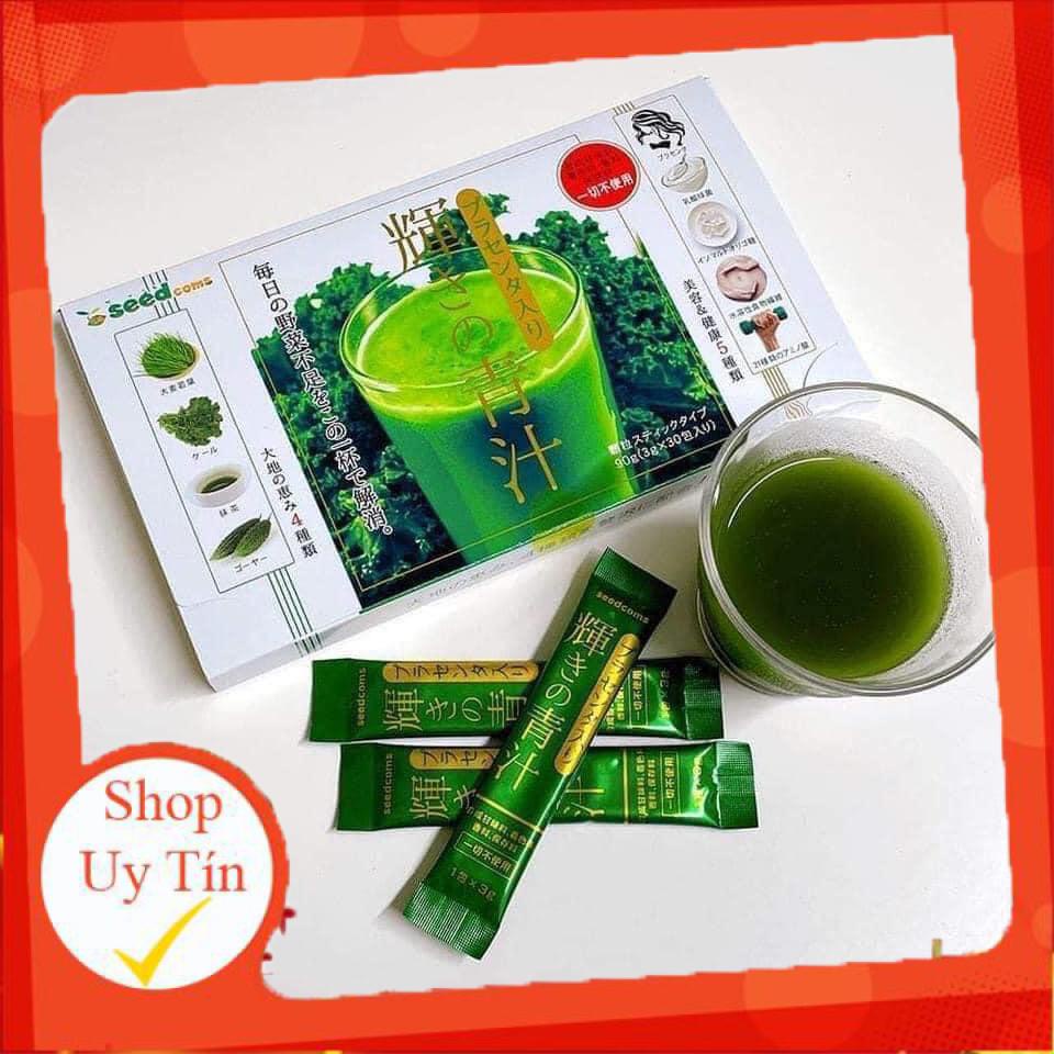 Date 5 -2025. Bột detox từ rau củ quả, mướp đắng và nhau thai Seedcoms cao cấp nội địa Nhật