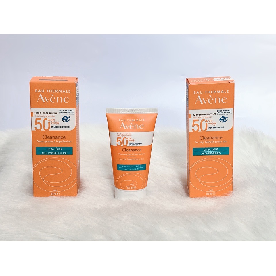 Kem chống nắng Avene Cleanance dầu mụn