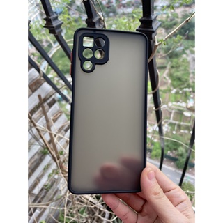 Ốp lưng Samsung Galaxy M32 4G viền dẻo đen lưng nhám mờ