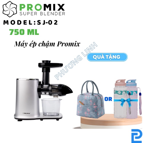 Máy ép chậm Promix SJ02 - Hàng chính hãng - BẢO HÀNH CHÍNH HÃNG 36 THÁNG