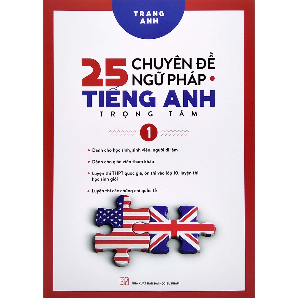 Sách Bộ Sách 25 Chuyên Đề Ngữ Pháp Tiếng Anh Trọng Tâm (Bộ 2 Tập)